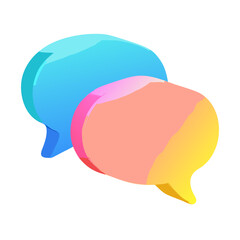 Chat Bubble Vector Icon