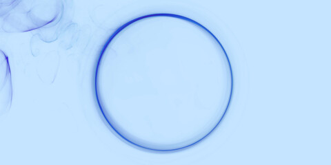 Großer violett leuchtender Kreis mit transparenten Blasen im Hintergrund – digitales Symbol für IT, Daten, Wissenschaft, Forschung und vernetzte Kommunikation der Zukunft, rund
