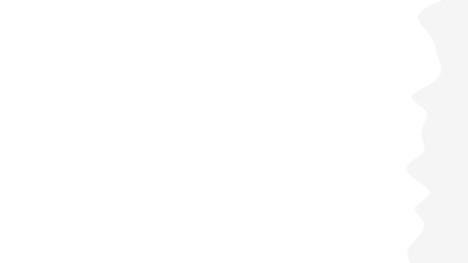 Clean white background with a subtle, wavy light gray abstract element on the right side, ideal for digital design, presentations, or minimalist branding.