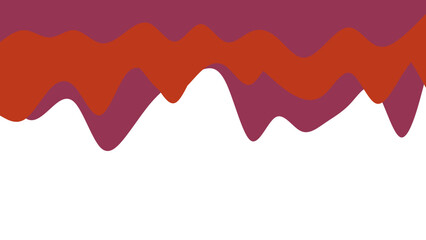 Organic wavy shapes in warm red and deep purple hues on a clean white background, creating a modern graphic design element. Perfect for headers, banners, and digital projects.