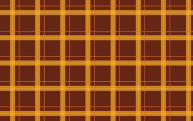 Autumn grid background seamles pattern. Perfect for creating fall retro vibe design. Use for backdrops, packaging, scrapbooking, and any project needing a warm, traditional feel
