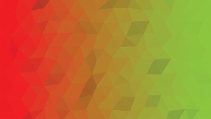 Abstract geometric background with red and orange gradient polygon shapes