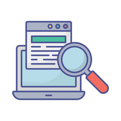 Fototapeta premium seo marketing Vector Icon which can easily modify or edit