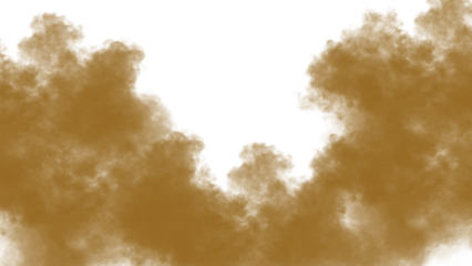 Dust sand soil smoke cloud