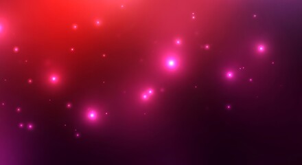 Obraz premium Abstract Glowing Particles Background.