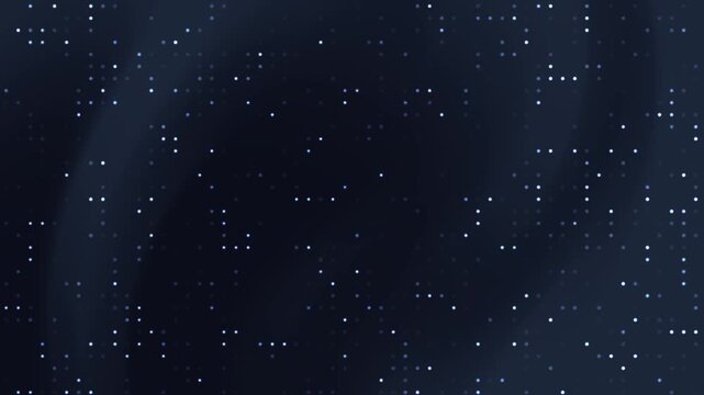 data stream flowing across a dark background illustrating abstract data visualization in ai driven solutions technology concept