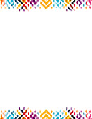 Abstração Colorida Vibrante em Estilo Vetorial