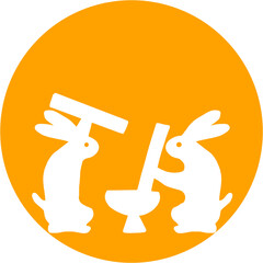 추석 한가위 보름달과 토끼를 주제로 한 한국 전통 명절 이미지, 가을밤 달빛과 풍요로움을 표현한 따뜻한 감성 일러스트, 가족과 함께하는 명절의 의미와 감사의 마음을 담은 디자인