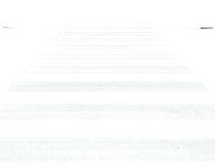 Zebra Crossing Road Marking, Front View, Isolated on Transparent Background