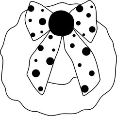 Isolate Merry Xmas element. Holiday element for seasonal celebration and more.