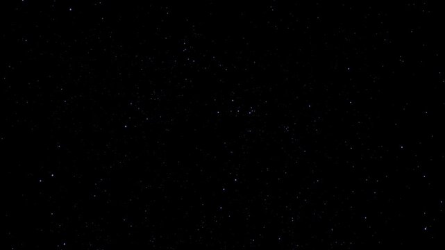 Falling Stars Particle Background &ndash; Realistic Night Sky Animation for Sci-Fi & Space Effects