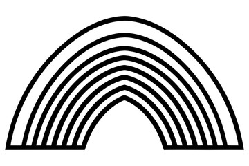 Obraz premium Arches and columns