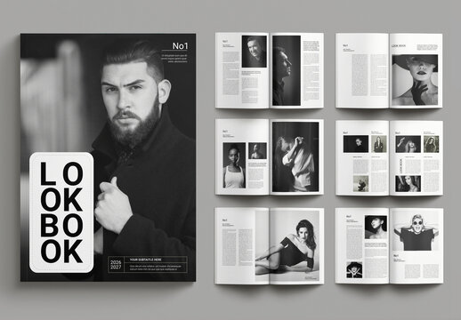 Look Book Layout
