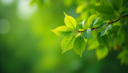 녹색 나뭇잎 클로즈샷