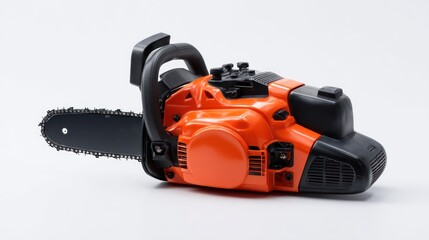 Orange chainsaw tool