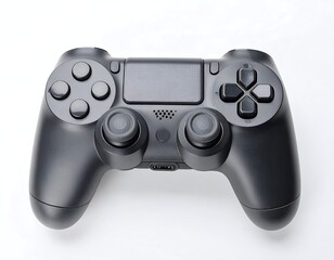 Black game controller
