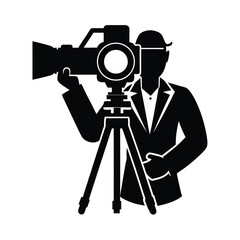 photographer with camera