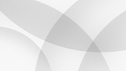 Monochromatic abstract design in white and subtle gray gradations, curved and gently overlapping shapes that are elegant and minimalist.  © Arthapicture