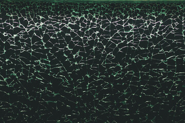 ひび割れたガラス