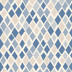 Seamless pattern repeat design for wallpaper, fabric and product packaging, English country cottage countryside style motif