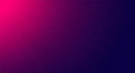 Obraz premium Abstract vibrant pink to dark blue gradient background with subtle light rays. This modern digital art makes a perfect wallpaper or backdrop for futuristic designs and creative wall art concepts