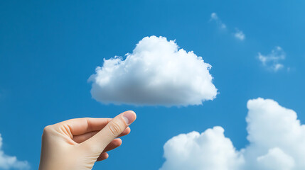 Secure outdoor data storage servers with clear blue sky high resolution picture