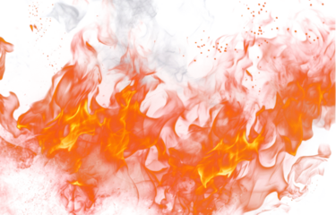 PNG Fireflames on black background with fire ambers backgrounds bonfire destruction.