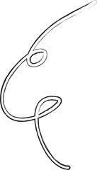 Set of grunge brush strokes