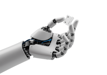 Robotic Arm with Microchip - Future Tech