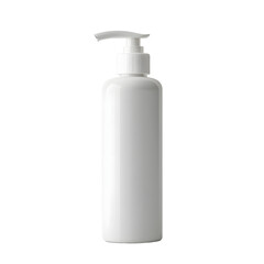 Elegant White Pump Bottle Skincare Mockup for Professional Product Presentations