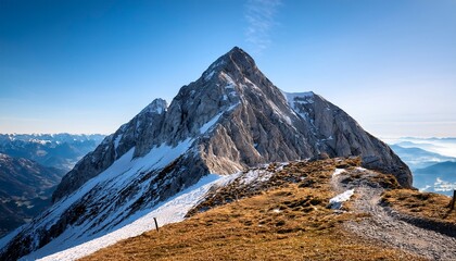 Fototapeta premium mountain peak in carinthia austria