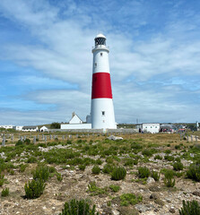 Portland Bill Lighthouse, Dorset, UK