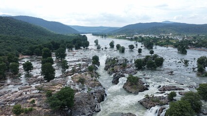 mountain river in the mountains