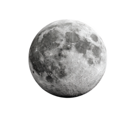 A captivating view of the moon in detail, showcasing its craters and textured surface