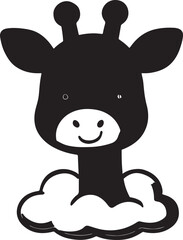 funny cartoon giraffe