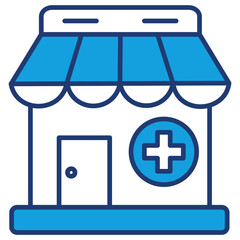Pharmacy Blue Icon