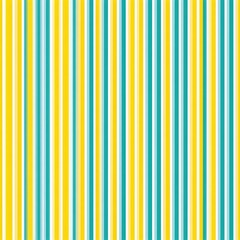 Vibrant Vertical Stripes Pattern in Yellow, Blue, and White Colors.