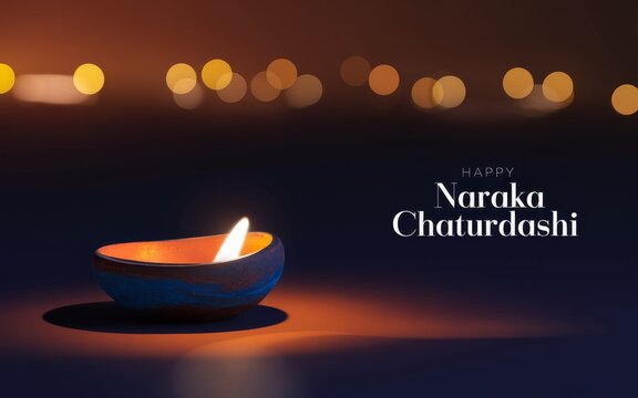 Narak Chaturdashi Digital Greeting