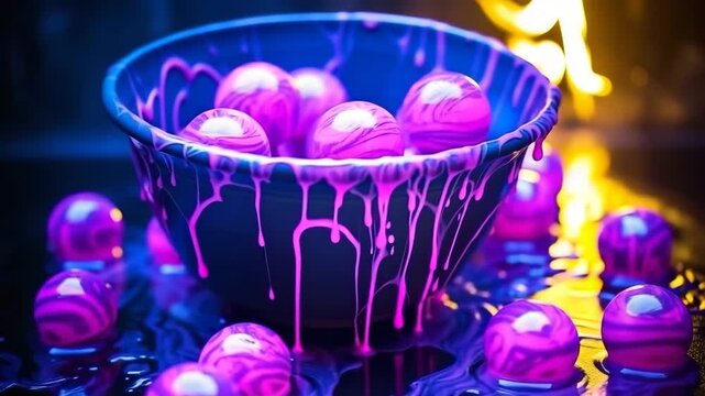 Traditional species paint in bowl for celebration holiday sukkot