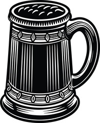 Abstract geometric pattern featuring intersecting lines and shapes in a monochrome palette isolated on transparent background