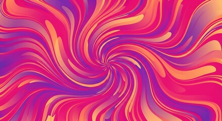 Abstract Swirling Colors Design.