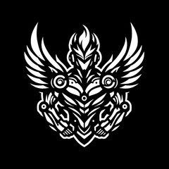Fototapeta premium eagle tattoo design