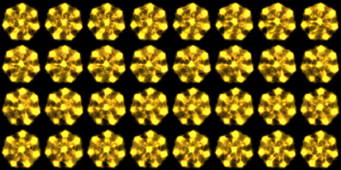 Game Effects sprite sheet with black background