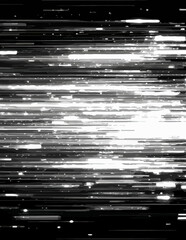 Abstrakte digitale Kunst: Dynamische Linien und Lichtreflexe