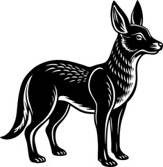 kangaroo vector illustration