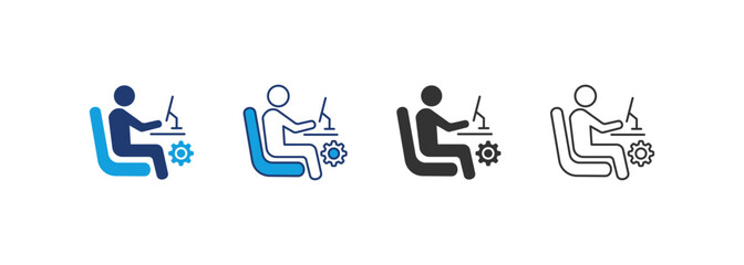 It Manager Icon Set Multiple Style Collection
