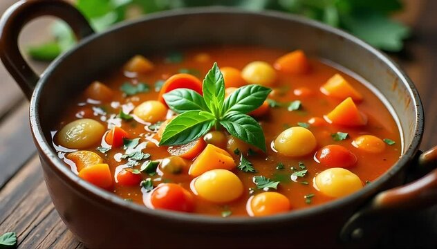 Ethiopian misir wot lentil stew simmering with berbere spices and clarified butter   