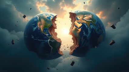 earth in space