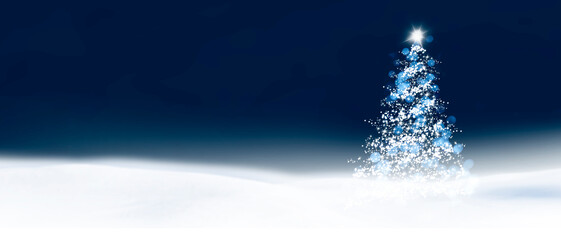 Weihnachtskarte mit Gläserner Weihnachtskugel