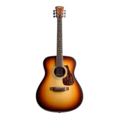 Acoustic Guitar with Vintage Sunburst Finish Design